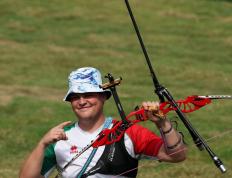 PG电子试玩-比利时射箭选手稳定发挥，射中目标